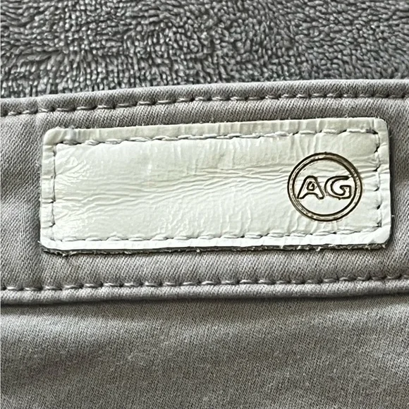 AG Adriano Goldschmied The Prima Crop Cigarette Light Grey Skinny Jeans - Picture 10 of 16